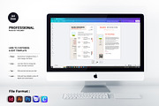 Resume | Indd, Eps, Psd, Word, Docx, a Resume Template by Spark_Creative (Thumbnail 4 of 4)
