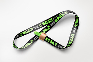 Lanyard Mockup