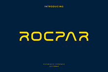 Rocpar - Modern Futuristic Typeface