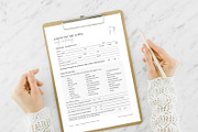 Esthetician intake form, a Design Template by SwitzerShop (Thumbnail 2 of 9)