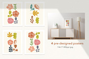Watercolor Garden Photoshop Stamps, a Brush Add-On by Sweet Fig (Thumbnail 7 of 8)