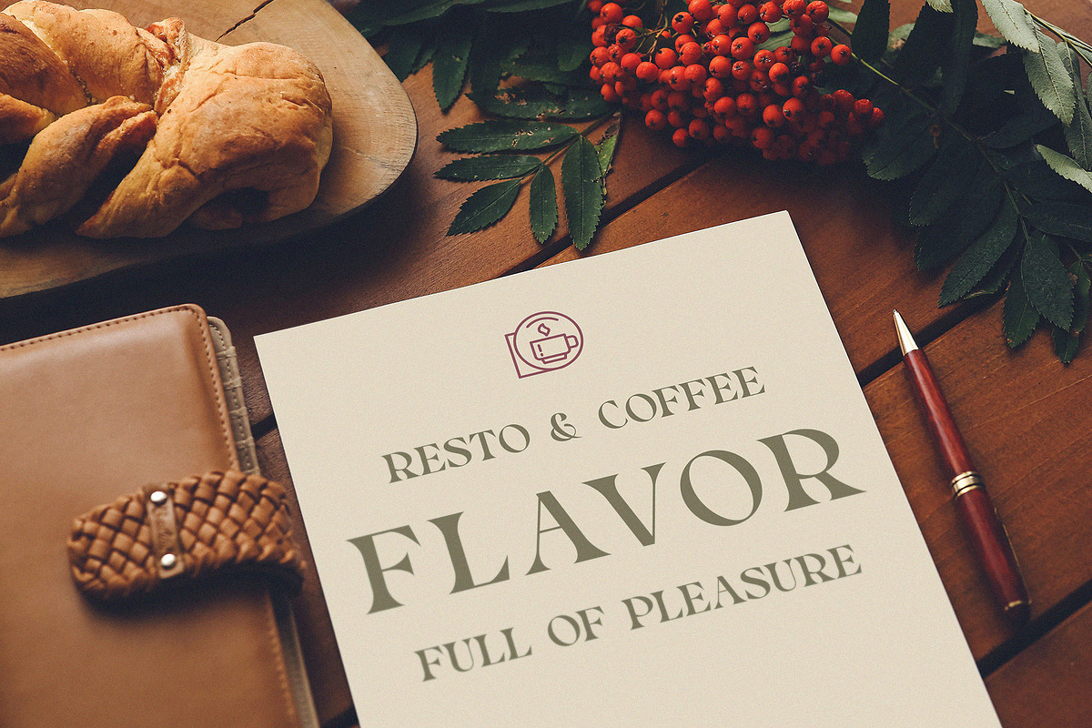 Demora Glamore, a Serif Font by Muflieart (Photo 6 of 9)