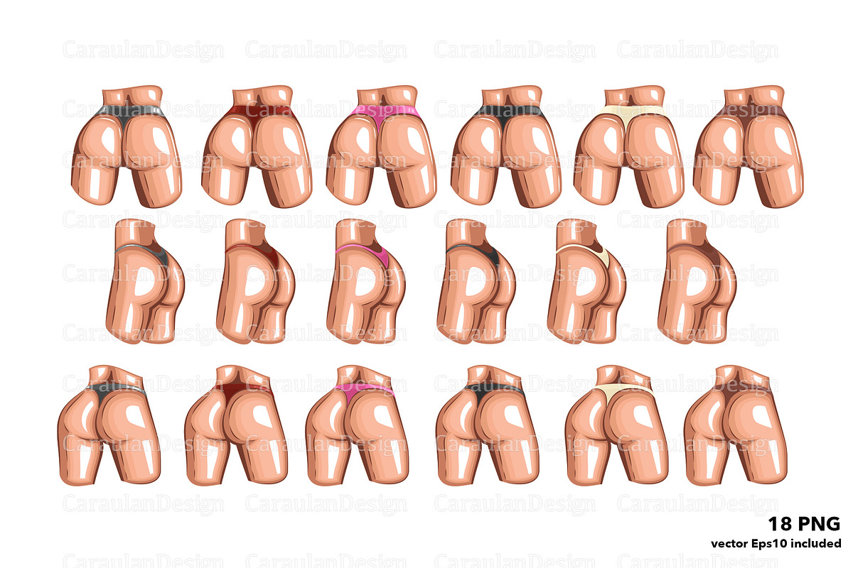 Elegant Female Body Illustrations, a Person Illustration by Serghei Caraulan (Photo 2 of 15)
