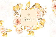 Watercolor wedding flowers, a Seasonal Illustration by MariGraphic boutique (Thumbnail 6 of 10)