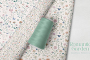 Romantic Floral Seamless Patterns, a Pattern Graphic by Olya Creative (Thumbnail 7 of 17)