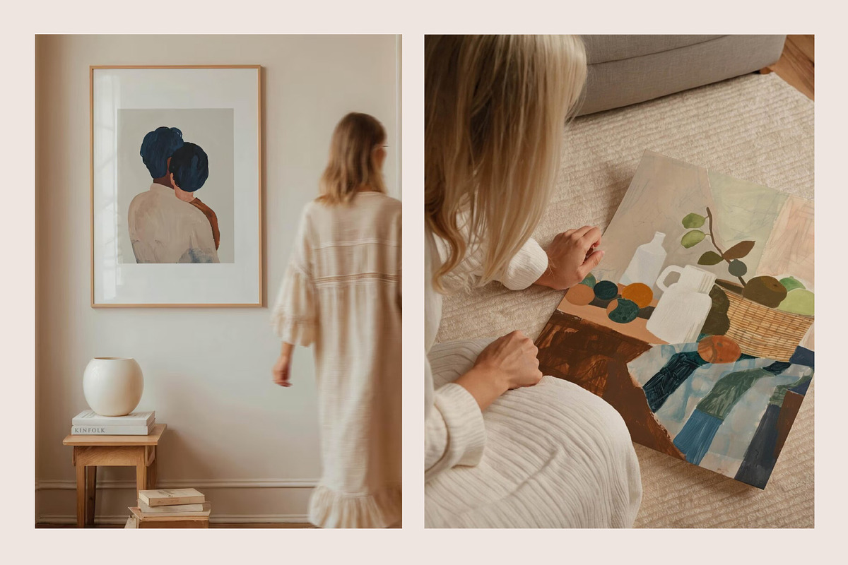109 Interior Frame Mockup Bundle PSD, a Merchandise Mockup by Tomasz Ganclerz (Photo 2 of 12)