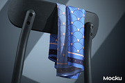 Silk Scarf Mockup, a Hat Mockup by Mocku (Thumbnail 3 of 10)