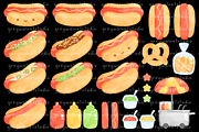 Hot Dog Stand Clipart, an Education Illustration by greywalnutstudio (Thumbnail 3 of 4)
