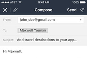 Snooze Mail UI Graphic, an App Template by hoangpts (Thumbnail 11 of 18)
