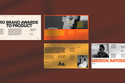 Michael - Brand Portfolio PowerPoint, a Presentation Template by Creatorism (Thumbnail 7 of 9)