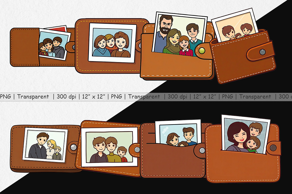 Dad’s Wallet Clipart, a Graphic by Artnoy (Photo 2 of 5)