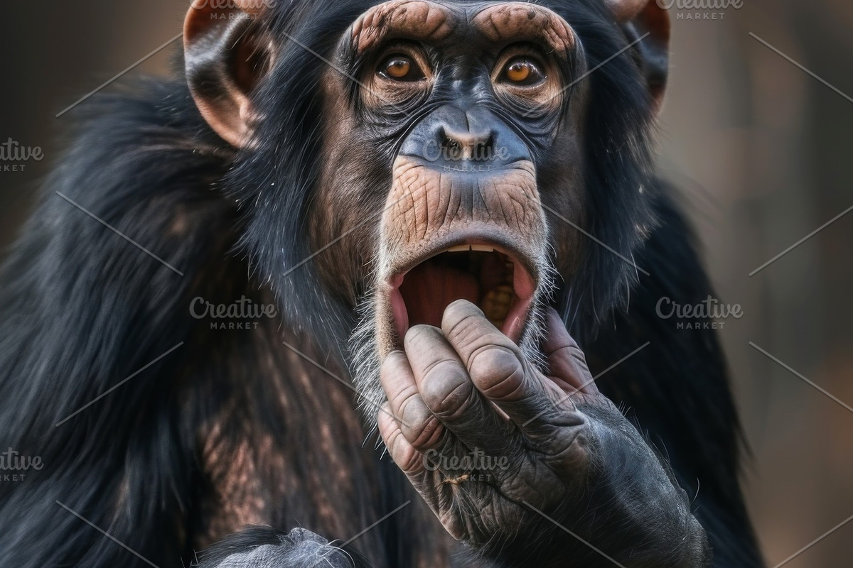 236 surprised animals, an Animal Photo by Handmadefont (Photo 46 of 241)