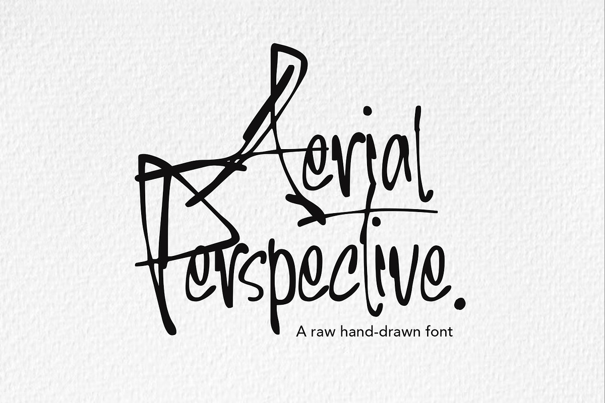 Aerial Perspective, a Handwritten Font by Cititype (Photo 1 of 16)