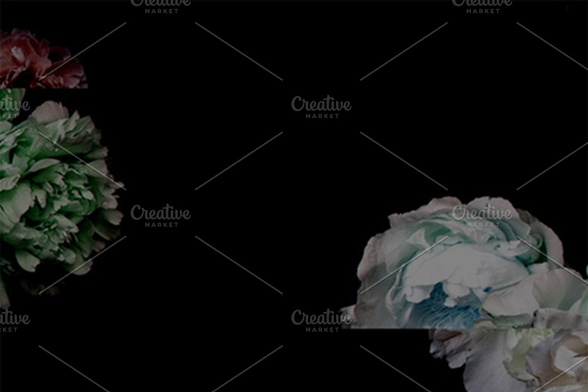 Futuristic Florals, a Pattern Graphic by Templit Moon (Photo 4 of 4)