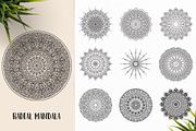 530 Vector Mandala Ornaments, an Animal Illustration by pixaroma (Thumbnail 46 of 55)