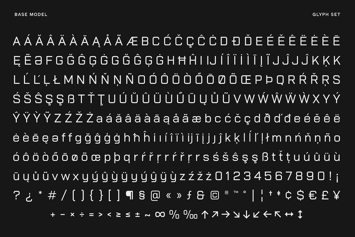 BASE MODEL Industrial Sans Serif, a Sans Serif Font by Lund Design Co. (Photo 18 of 18)