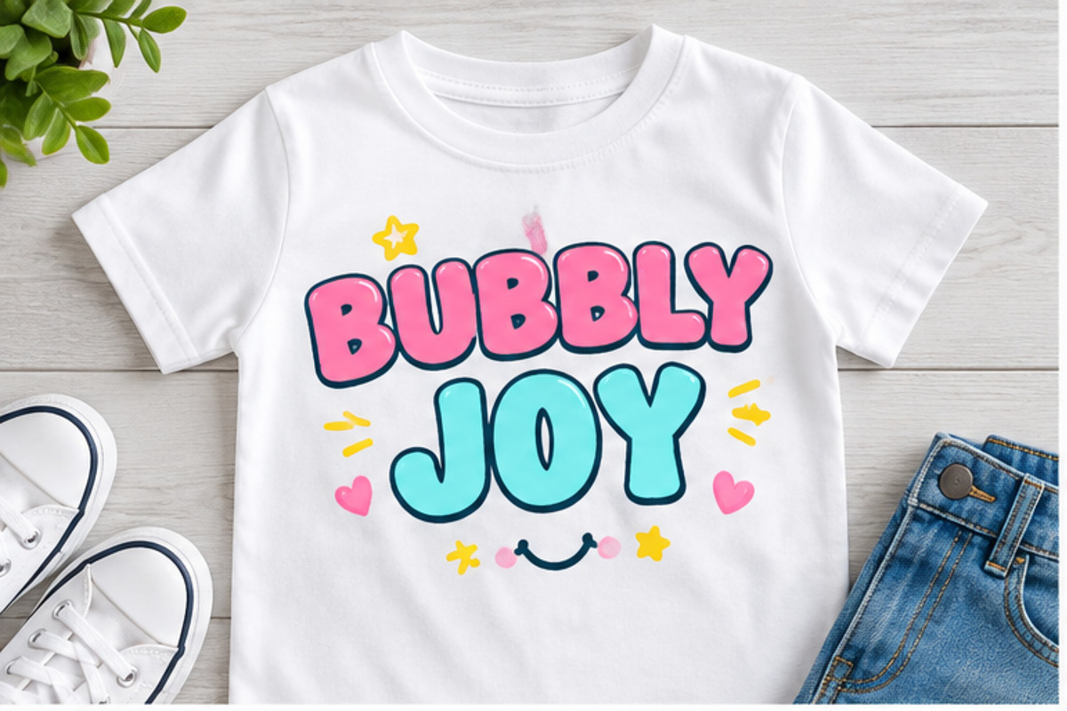 Bonbon Puffy - Modern Bubble Font, a Sans Serif Font by Limited.studio (Photo 2 of 5)