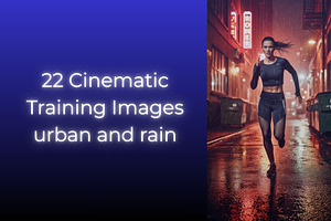 Fitness workout urban Neon Bundle 22, a Sports & Recreation Photo by Olyryk & Aglo