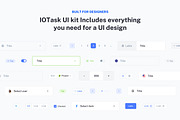 IOTASK - Project Management UI Kit, an UI Kit Template by WhiteUI.Store (Thumbnail 4 of 13)