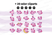 Cute Kawaii Axolotl Pet Character, an Animal Illustration by Palau (Thumbnail 10 of 12)