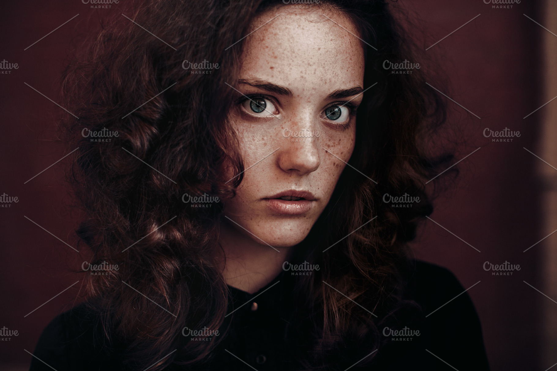 Beautiful Girl With Freckles, a Person Photo by FilterAtelier