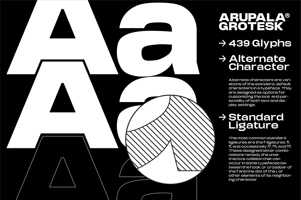 Arupala Grotesk, a Sans Serif Font by Jetsmax® Studio (Photo 5 of 10)