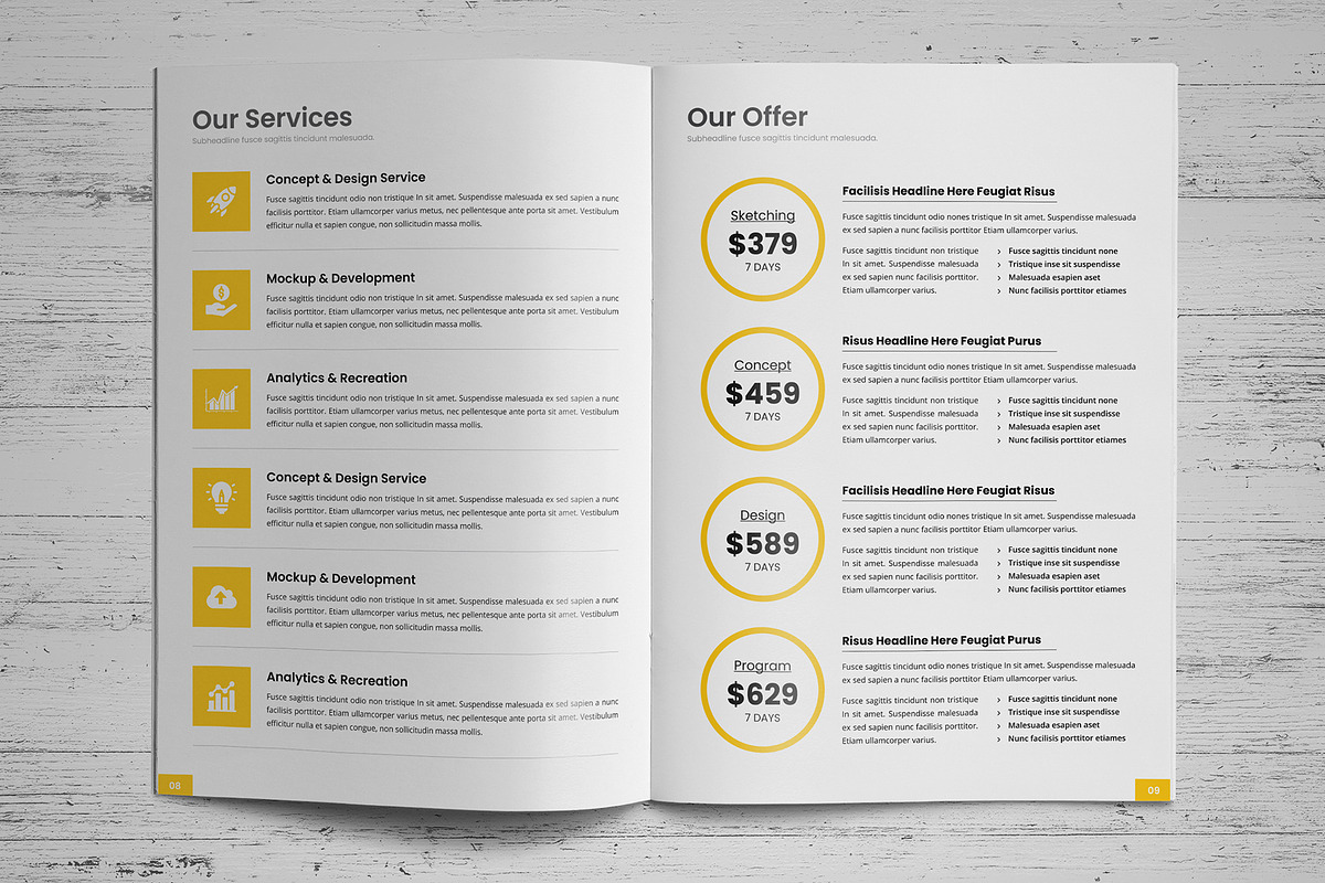 Project Business Proposal v5, a Brochure Template by Miyaji75 (Photo 6 of 18)