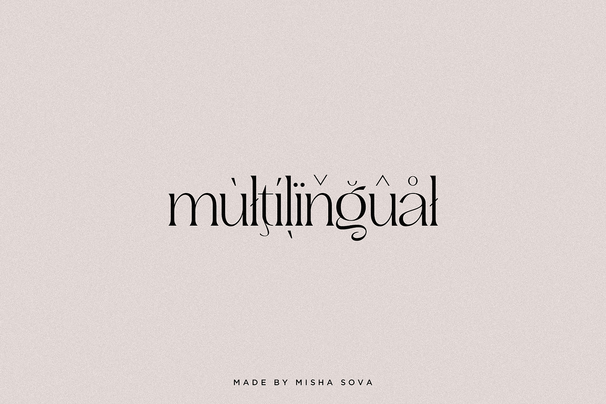 Sight - Elegant & Chic Serif, a Serif Font by Misha Sova (Photo 11 of 11)