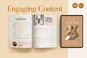 SALE WorkBook Creator Coach CANVA, a Magazine Template by Eviory (Thumbnail 2 of 36)