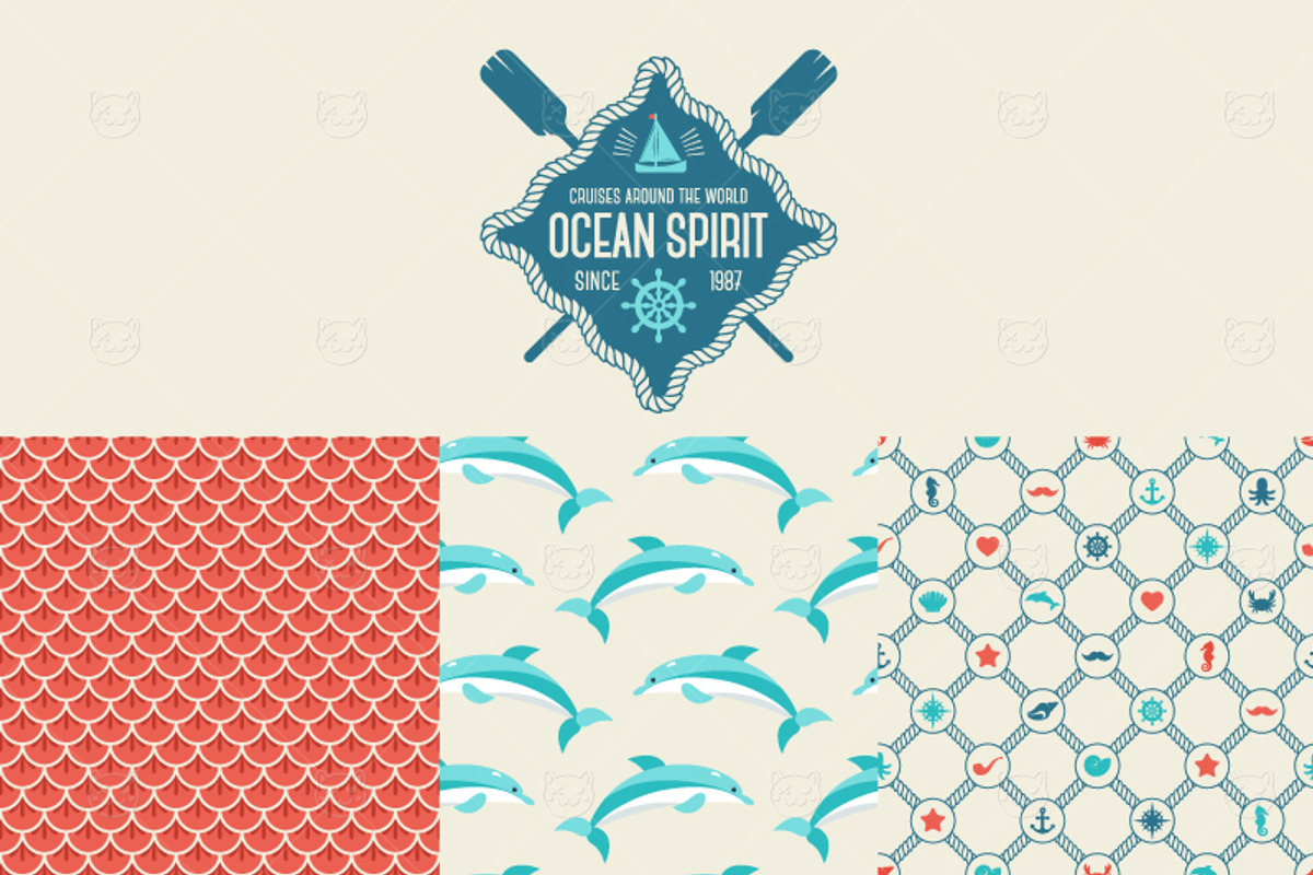 Marine Patterns Collection