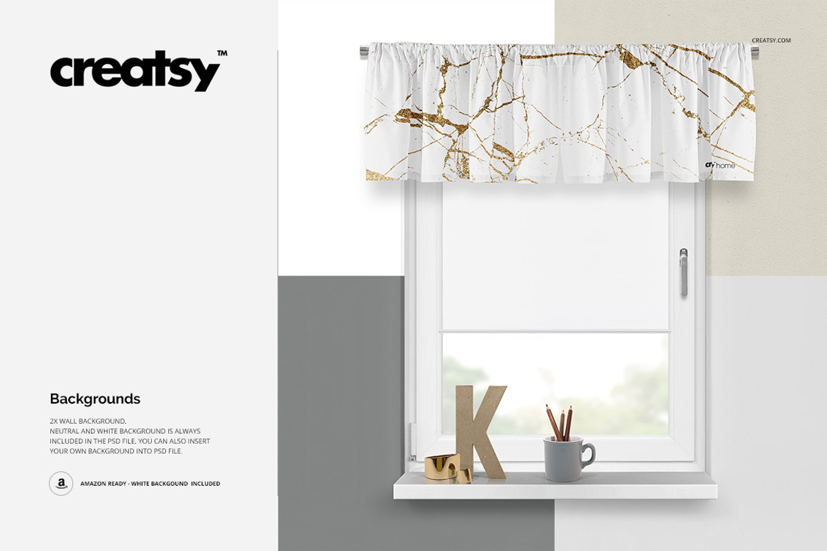 Valance Mockup Set, a Graphic by Creatsy (Photo 5 of 7)