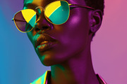109 Fashion models in sunglasses, a Beauty & Fashion Photo by Handmadefont (Thumbnail 20 of 113)