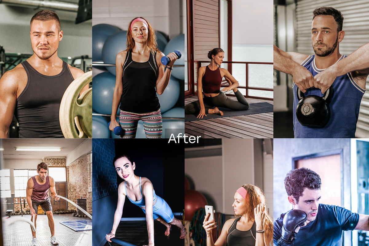 15 Fitness Lightroom Presets, a Preset Add-On by RamsaGraphi (Photo 3 of 10)