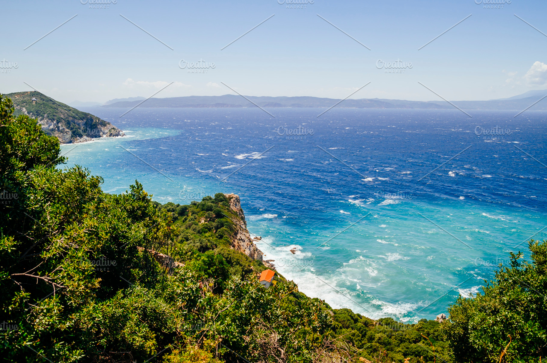 Kastro, Skiathos island, Greece., a Nature Photo by hitdelight