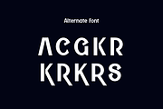 Gegaty - Logo Bold Font, a Sans Serif Font by QR Design Studio (Thumbnail 8 of 14)
