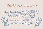 Whimsical Handwritten Font Duo, a Handwritten Font by MaxArt Foundry (Thumbnail 11 of 13)