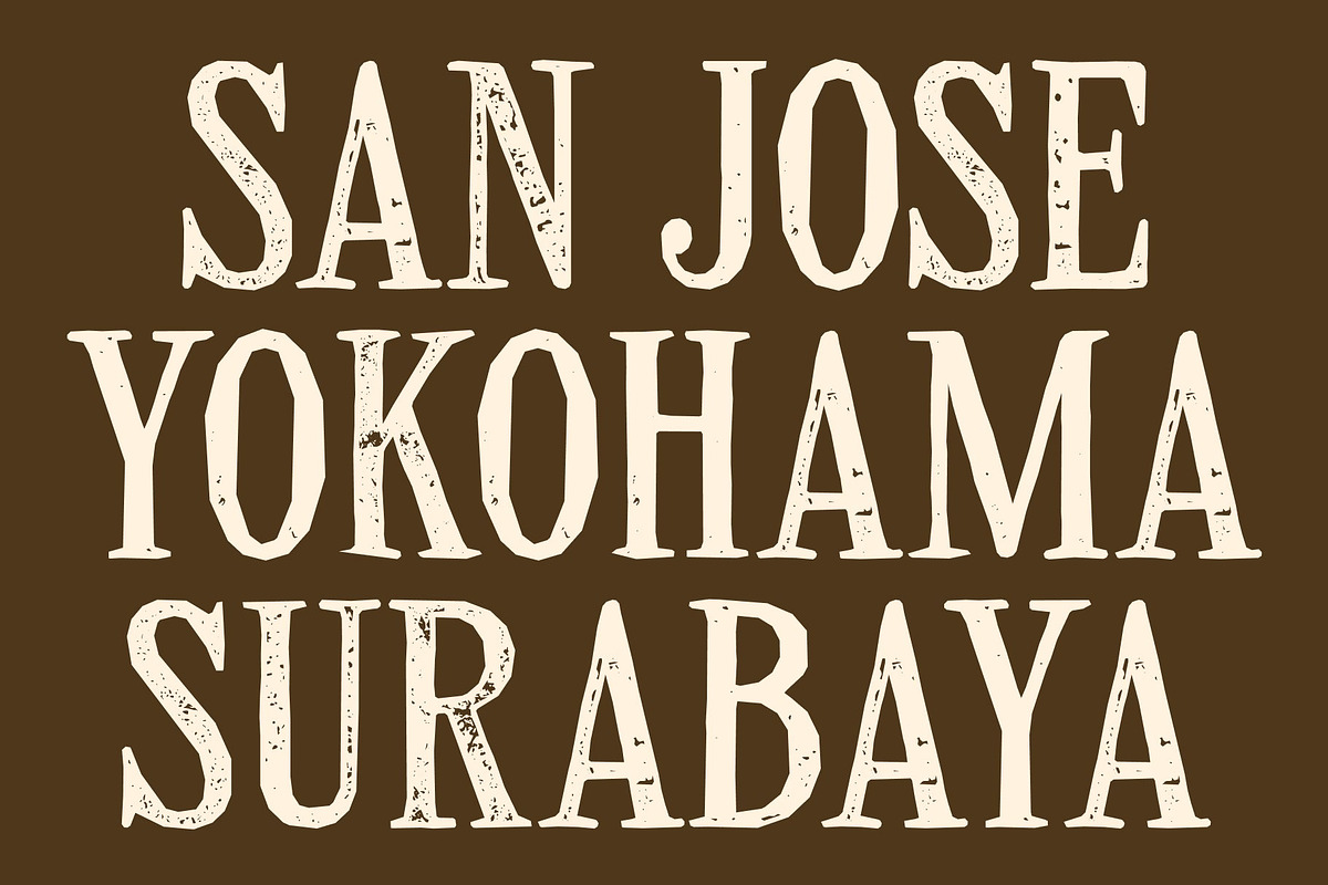 CS Meira Stamp, a Serif Font by Craft Supply Co. (Photo 4 of 8)