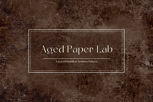 Aged Paper Layered Seamless Textures, a Pattern Graphic by MouseGrey