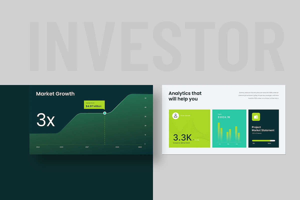 Digital Market Agency Presentation, a Presentation Template by KreateTribe (Photo 2 of 7)