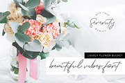 The Serenity - Lovely Script, a Script Font by Dharmas Foundry (Thumbnail 5 of 15)