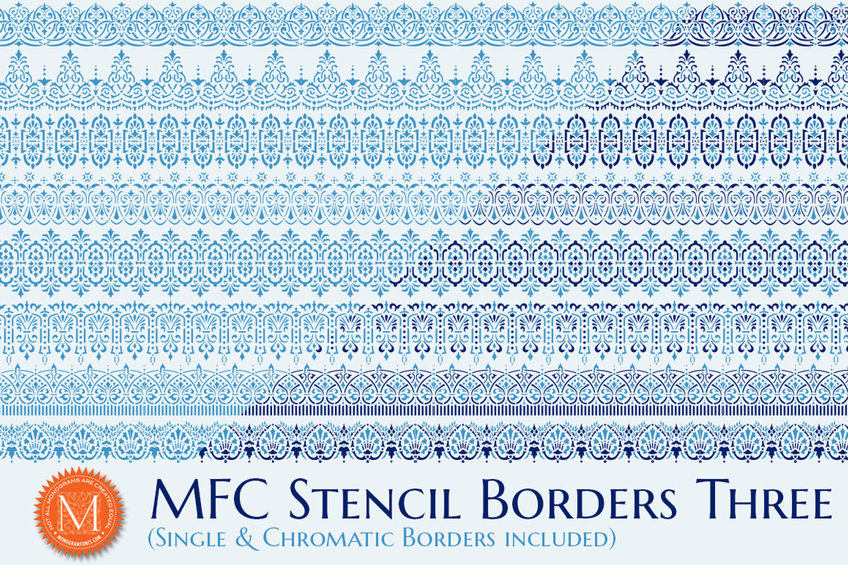 MFC Stencil Borders Three