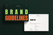 Brand Identity Guidelines Landscape, a Brochure Template by E-Type (Thumbnail 12 of 12)