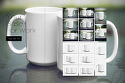 Mug 15 oz Mockup, a Cups & Container Mockup by Denny's Mock-ups (Thumbnail 11 of 12)