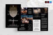New Year Gala Event Program Template, a Flyer Template by BrandPacks (Thumbnail 2 of 5)