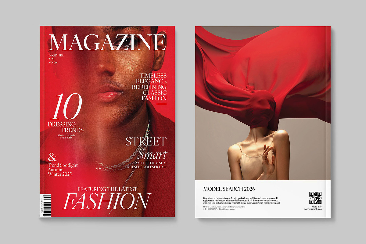 Fashion Magazine Template, a Magazine Template by BrandPacks (Photo 6 of 7)