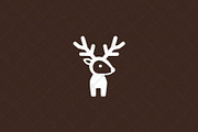 Minimalist Deer Icon Stag, an Animal Illustration by Vectorium Studio (Thumbnail 4 of 4)