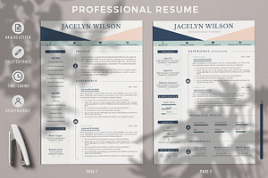 Creative Resume Example, CV Cover L.