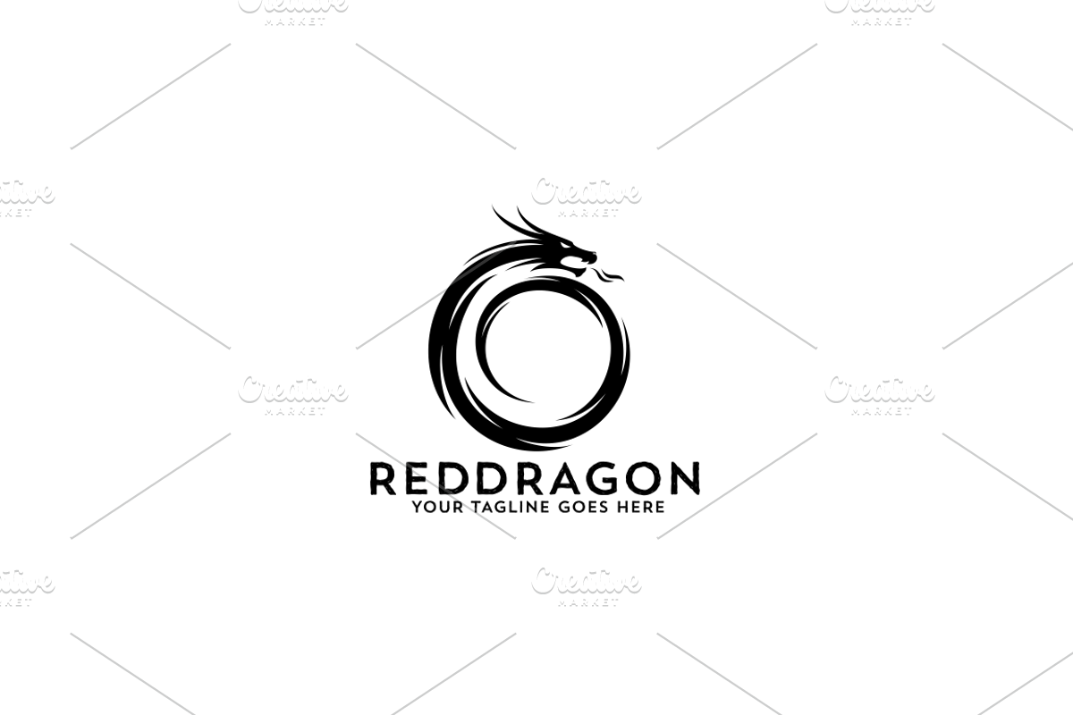 Red Dragon Logo, a Branding & Logo Template by VectorCrow