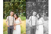 Vintage Wedding Photoshop Actions preview 3