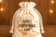 Cowboy Christmas SVG Bundle Western, a Seasonal Illustration by TanchaArt (Thumbnail 7 of 11)